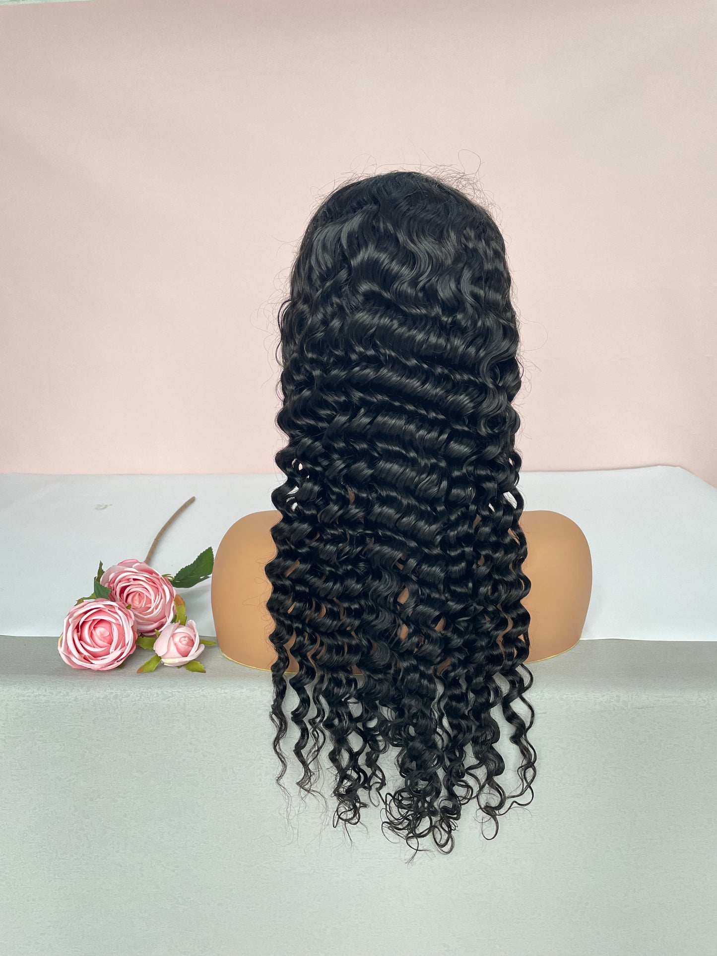 Deep Wave Transparent Lace Frontal Wig